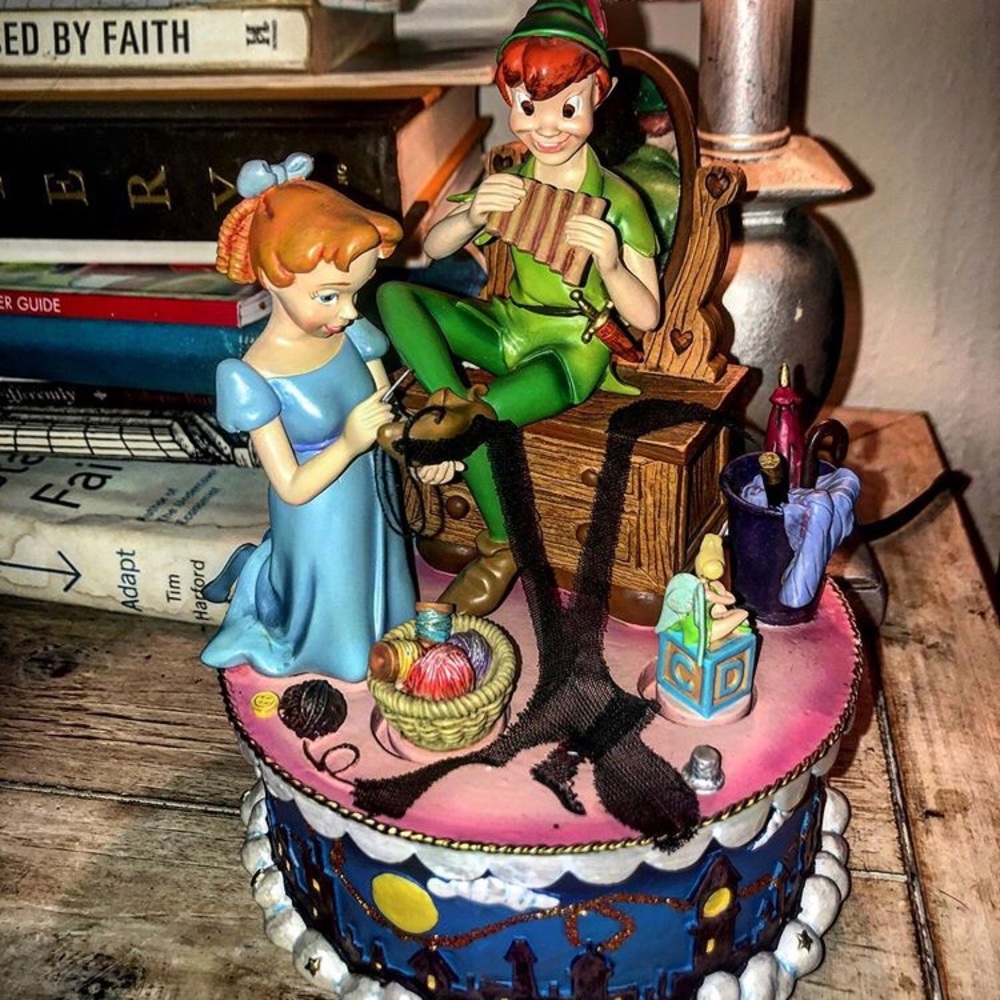 Vintage Peter Pan music box